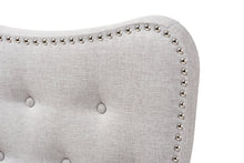 Load image into Gallery viewer, Baxton Studio Emma Modern and Contemporary Greyish Beige Fabric Queen Size Headboard