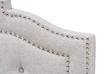 Load image into Gallery viewer, Baxton Studio Edith Modern and Contemporary Greyish Beige Fabric Full Size Headboard