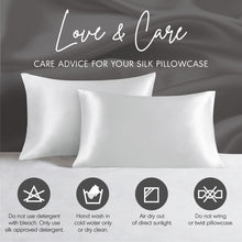 Load image into Gallery viewer, Silk 100% Mulberry Single Pillowcase - Standard MP21-7474 By Olliix