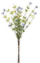 Load image into Gallery viewer, Blue Berry Foliage Spray (Set of 12)