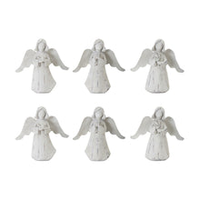 Load image into Gallery viewer, Praying Angel Figurine with Metal Wings (Set of 6)