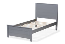 Load image into Gallery viewer, Baxton Studio Catalina Modern Classic Mission Style Grey-Finished Wood Twin Platform Bed
