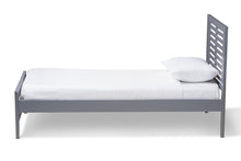 Load image into Gallery viewer, Baxton Studio Sedona Modern Classic Mission Style Grey-Finished Wood Twin Platform Bed