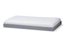 Load image into Gallery viewer, Baxton Studio Payton Modern and Contemporary Grey-Finished Twin Trundle