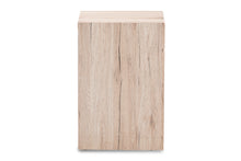 Load image into Gallery viewer, Baxton Studio Pandora Modern and Contemporary Dark Grey and Light Brown Two-Tone 2-Drawer Nightstand