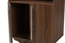 Load image into Gallery viewer, Baxton Studio Ashfield Mid-Century Modern Walnut Brown Finished Wood Bookcase