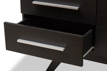 Load image into Gallery viewer, Baxton Studio Auburn Mid-Century Modern Espresso Brown Finished Wood 6-Drawer Dresser