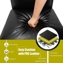 Load image into Gallery viewer, 2 Pieces Dining Chairs Set with Rubber Wood Legs-Black