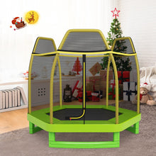Load image into Gallery viewer, 7 Feet Kids Recreational Bounce Jumper Trampoline-Green