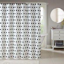 Load image into Gallery viewer, Madison Park Sophie 100% Polyester Clip Shower Curtain MP70-6597 By Olliix