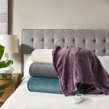 Load image into Gallery viewer, Plush Heated Blanket - Queen ST54-0088 By Olliix