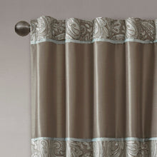 Load image into Gallery viewer, Madison Park Aubrey Jacquard Panel Pair -84" Panel WIN40-091 By Olliix