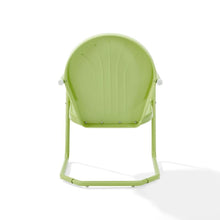 Load image into Gallery viewer, Griffith Outdoor Metal Armchair Key Lime Gloss