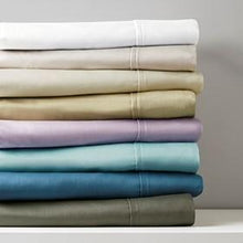 Load image into Gallery viewer, Madison Park 800 Thread Count 55% Cotton 45% Polyester Sateen 7 Piece Sheet Set MP20-7156 By Olliix