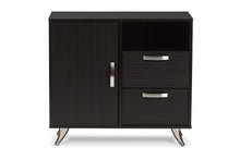 Load image into Gallery viewer, Baxton Studio Warwick Modern and Contemporary Espresso Brown Finished Wood Sideboard