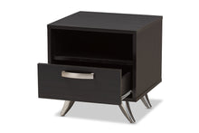 Load image into Gallery viewer, Baxton Studio Warwick Modern and Contemporary Espresso Brown Finished Wood End Table