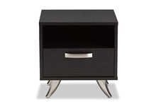 Load image into Gallery viewer, Baxton Studio Warwick Modern and Contemporary Espresso Brown Finished Wood End Table