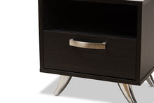Load image into Gallery viewer, Baxton Studio Warwick Modern and Contemporary Espresso Brown Finished Wood End Table