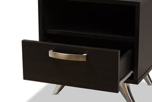 Load image into Gallery viewer, Baxton Studio Warwick Modern and Contemporary Espresso Brown Finished Wood End Table