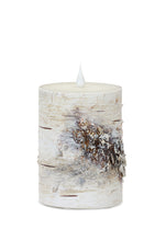 Load image into Gallery viewer, LED Birch Designer Candle with Remote (Set of 2)