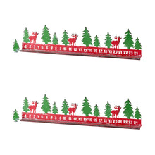 Load image into Gallery viewer, Rustic Metal Christmas Countdown with Woodland Deer Accents (Set of 2)