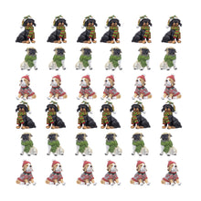 Load image into Gallery viewer, Winter Dog Figurine with Hat and Scarf Accent (Set of 12)