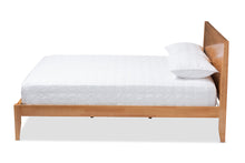 Load image into Gallery viewer, Baxton Studio Marana Modern and Rustic Natural Oak and Pine Finished Wood King Size Platform Bed