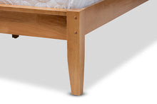 Load image into Gallery viewer, Baxton Studio Marana Modern and Rustic Natural Oak and Pine Finished Wood King Size Platform Bed