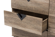 Load image into Gallery viewer, Baxton Studio Wales Modern and Contemporary Light Brown Wood 6-Drawer Chest