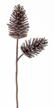 Load image into Gallery viewer, Double Pine Cone Spray (Set of 6)