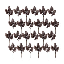 Load image into Gallery viewer, Triple Pine Cone Spray (Set of 6)