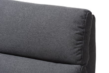 Load image into Gallery viewer, Baxton Studio Halstein Mid-century Modern Grey Fabric Upholstered Lounge Chair