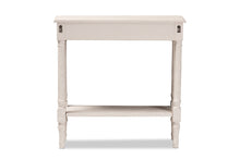 Load image into Gallery viewer, Baxton Studio Ariella Country Cottage Farmhouse Whitewashed 1-Drawer Console Table