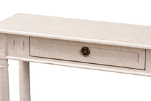 Load image into Gallery viewer, Baxton Studio Ariella Country Cottage Farmhouse Whitewashed 1-Drawer Console Table