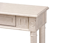 Load image into Gallery viewer, Baxton Studio Ariella Country Cottage Farmhouse Whitewashed 1-Drawer Console Table