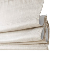 Load image into Gallery viewer, Olliix Galen 100% Polyester Basketweave Room Darkening Cordless Roman Shade By Madison Park MP40-7194