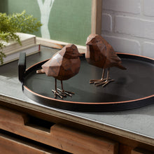 Load image into Gallery viewer, Modern Black and White Chicken DŽcor (Set of 2)