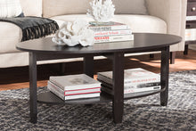 Load image into Gallery viewer, Baxton Studio Ancelina Modern and Contemporary Wenge Brown Finished Coffee Table