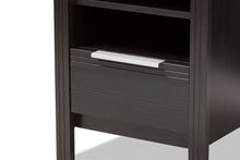 Load image into Gallery viewer, Baxton Studio Hamish Modern and Contemporary Wenge Brown Finished 1-Drawer Nightstand