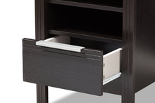 Load image into Gallery viewer, Baxton Studio Hamish Modern and Contemporary Wenge Brown Finished 1-Drawer Nightstand