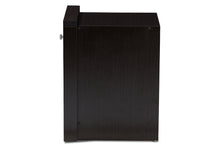 Load image into Gallery viewer, Baxton Studio Danette Modern and Contemporary Wenge Brown Finished 1-Drawer Nightstand