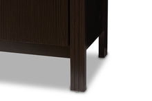 Load image into Gallery viewer, Baxton Studio Marley Modern and Contemporary Wenge Brown Finished TV Stand