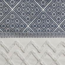 Load image into Gallery viewer, Mila Cotton Printed Window Panel With Chenille Detail And Lining II40-1182 By Olliix