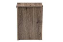Load image into Gallery viewer, Baxton Studio Laverne Modern and Contemporary Oak Brown Finished 1-Drawer Nightstand