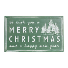 Load image into Gallery viewer, Rustic Metal Merry Christmas Sentimet Sign 24"L