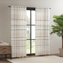 Load image into Gallery viewer, Nea Cotton Printed Window Panel With Tassel Trim And Lining II40-1184 By Olliix