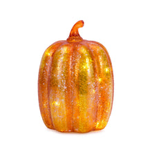 Load image into Gallery viewer, LED Lighted Mercury Glass Pumpkin DŽcor (Set of 4)
