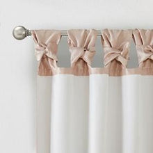 Load image into Gallery viewer, Madison Park Emilia 100% Polyester Twist Tab Lined Window Curtain MP40-6323 By Olliix
