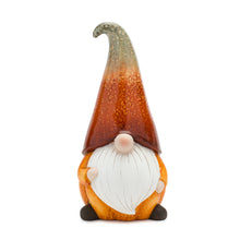 Load image into Gallery viewer, Terra Cotta Pumpkin Gnome with Ombre Hat (Set of 2)