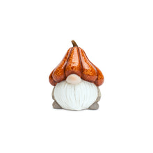 Load image into Gallery viewer, Terra Cotta Gnome With Pumpkin Hat (Set of 2)
